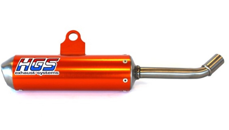 "HGS Endschalldämpfer 2T Racing 125/150 19-22 für KTM SX 125 – Optimiert für Power und Sound"