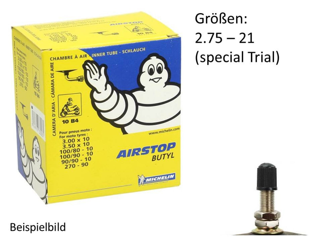 Michelin, der Beste schlauch für das Motorrad