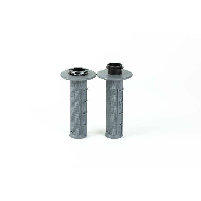 Renthal MX Original Lock-On Grips - Medium (Half Waffle) für Motocross und Enduro Motorräder, ergonomische Gummigriffe mit Half Waffle Design für verbesserten Grip und Komfort, perfekte Wahl für Fahrer, die Kontrolle und Halt bei langen Fahrten benötigen