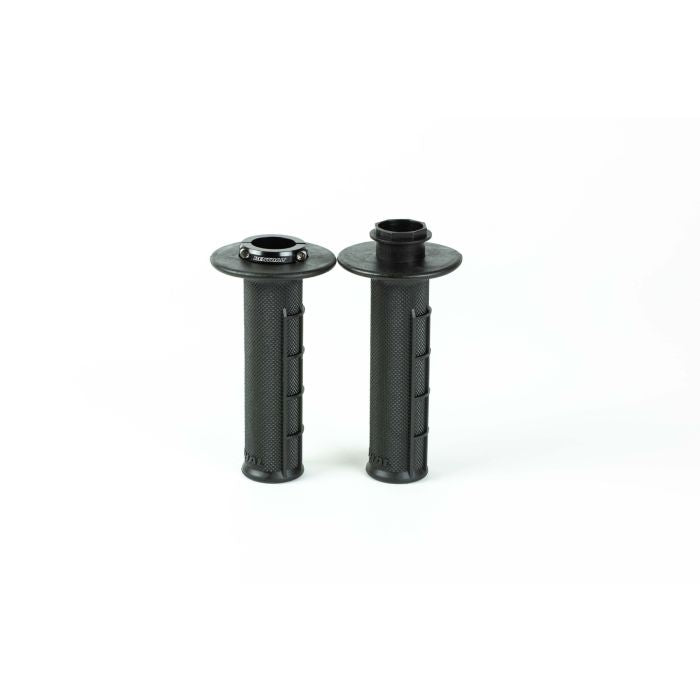 Renthal MX R-Works Lock-On Grips - Ultratacky (Half Waffle) für Motocross und Enduro Motorräder, ultraklebrige Gummigriffe mit Half Waffle Design für maximalen Grip und Kontrolle, ideal für Fahrer, die bei intensiven Fahrten extra Halt und Komfort benötigen