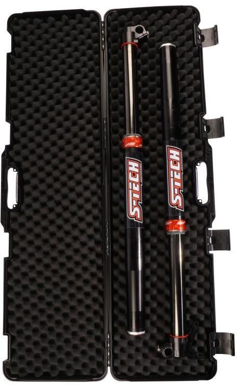 „S-TECH Fahrwerks-Koffer – robuster Aufbewahrungskoffer für Fahrwerkskomponenten, ideal für Mechaniker und Tuning-Enthusiasten, mit praktischem Tragegriff und stabilem Design.“