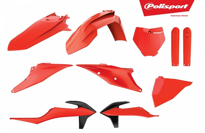 Polisport Full Kit Plastiksatz SX/SX-F 19->22 Orange Flo