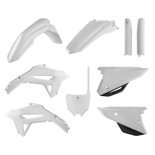 Polisport Plastiksatz Full Kit Honda  CRF 250/450 (21->23) White Weiß