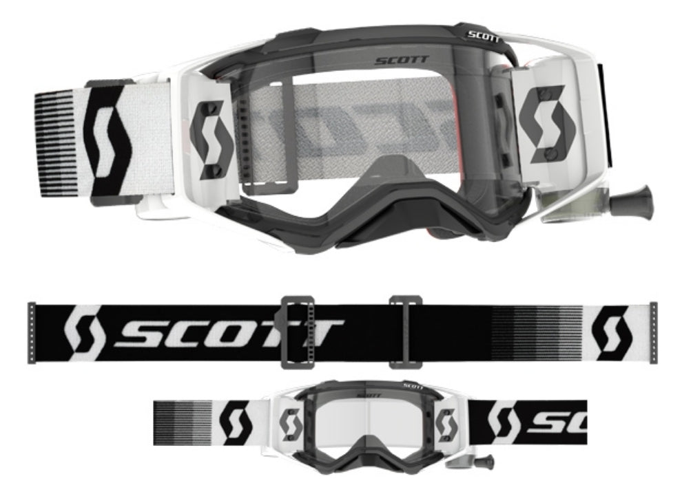 SCOTT Prospect WFS Brille Schwarz/Weiß Racing Edition