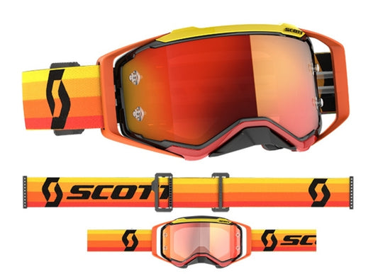 SCOTT Prospect Brille Chrome Scheibe Orange/Gelb