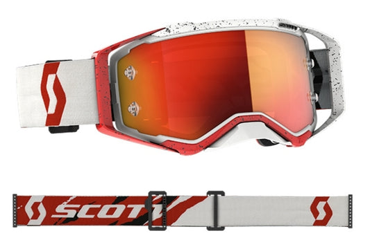 SCOTT Prospect Brille Chrome Scheibe Rot/Weiß