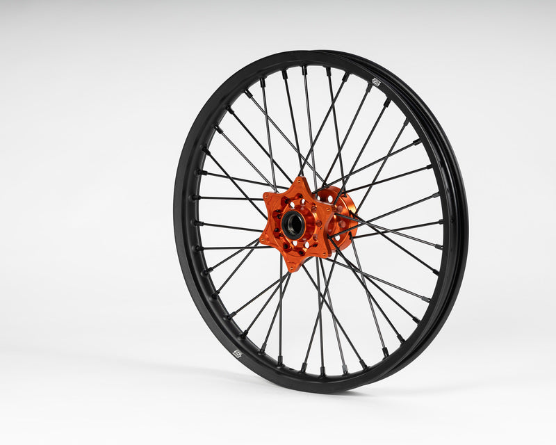 Sixty5 KTM Black/Orange Enduro 1.6-21"/2.15-18" Radsatz