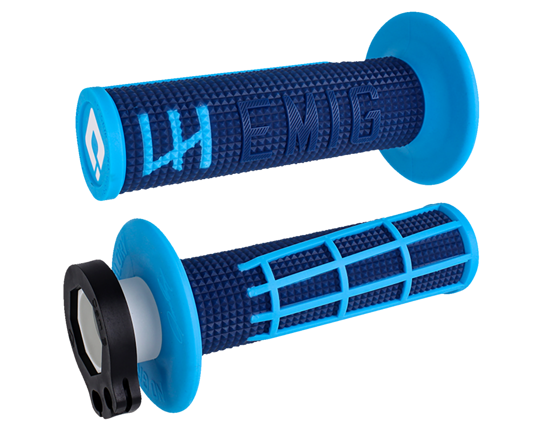 EMIG 2.0 - V2 LOCK-ON Grip NAVY / CYAN