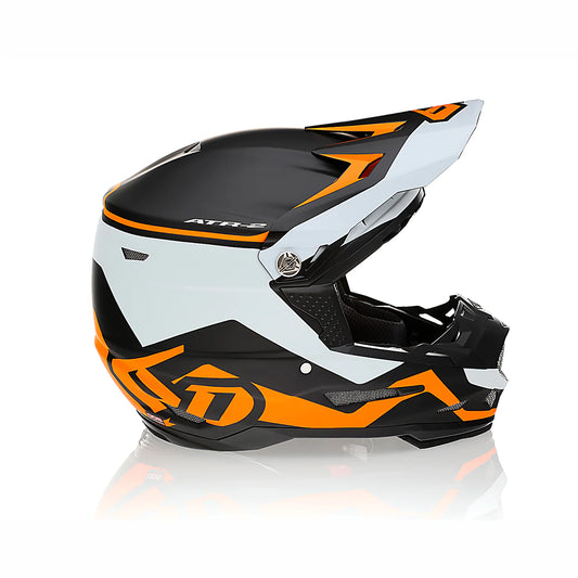 6D ATR-2 MX-Enduro-Helm Drive Orange Matt