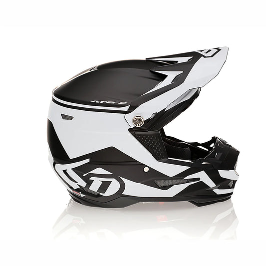 6D ATR-2 MX-Enduro-Helm Drive Weiß Matt