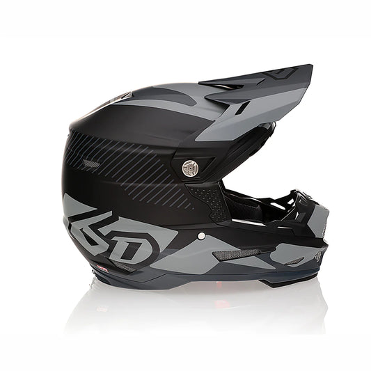 6D ATR-2 MX-Enduro-Helm Fusion Schwarz Matt