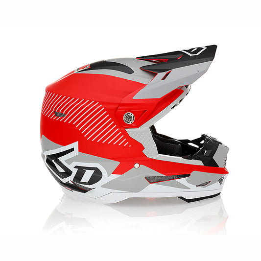 6D ATR-2 MX-Enduro-Helm Fusion Rot Matt