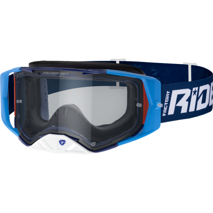 Factory Ride Clear MX Brille- Icebox - OS