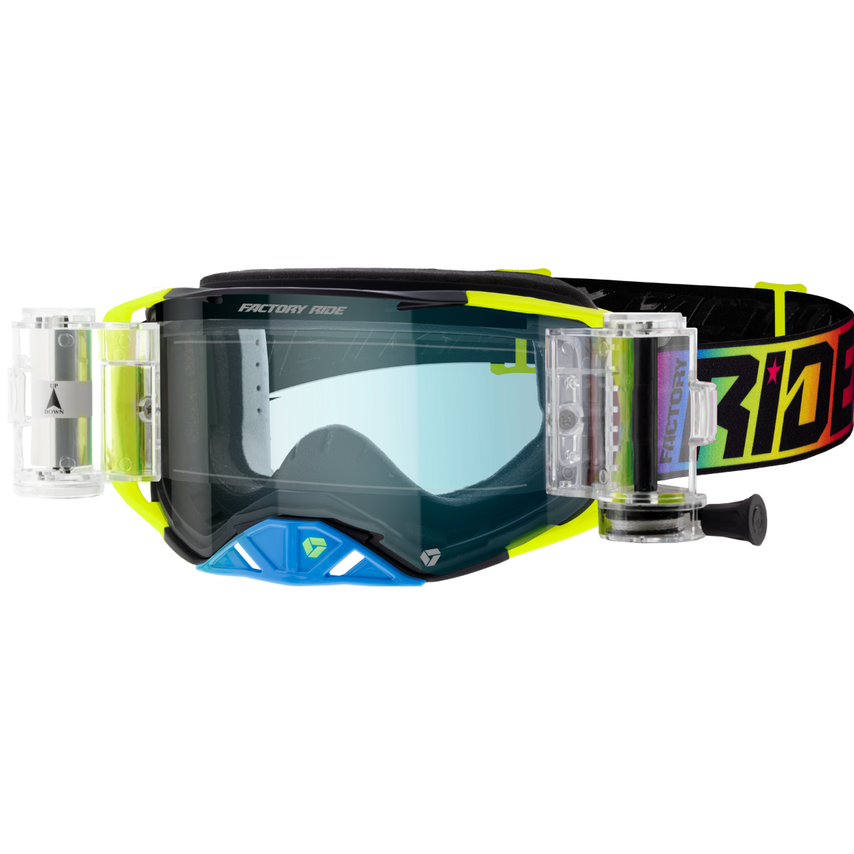 Factory Ride Roll-off Brille Goggle - Spectrum