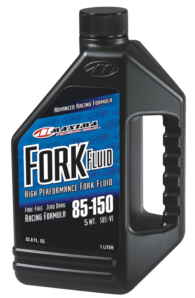 „Maxima Racing Fork Fluid SAE 7 – Hochleistungs-Gabelöl für Fahrwerkservice von Motorrädern und Fahrrädern. Ideal für anspruchsvolle Federungssysteme, sorgt es für exzellente Dämpfungsleistung und Schutz. Perfekt für Offroad- und Rennanwendungen. 1 Liter Flasche.“