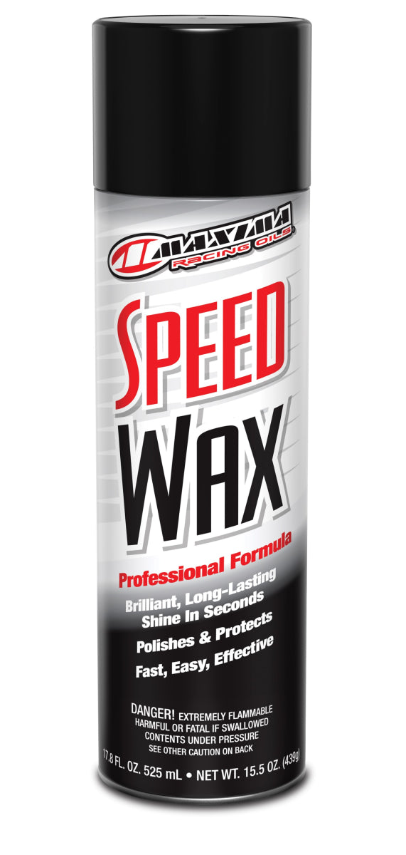 "Maxima Speed Wax ist ein Wachs- und Konservierungsspray, das schnell und einfach für einen glänzenden, langanhaltenden Schutz sorgt. Ideal für Fahrzeuge, Motorräder und andere Oberflächen, schützt es vor Schmutz, Wasser und UV-Strahlung, während es gleichzeitig den Glanz erhält."