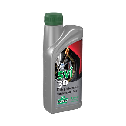 „Rock Oil SVI Suspension Fluid 30 – Premium Gabelöl für Motocross-Motorräder, ideal für Servicearbeiten und Wartung von Fahrwerken. Dieses hochwertige Suspension Fluid sorgt für herausragende Dämpfungsleistung, präzise Fahrwerkskontrolle und verbessert die Fahrperformance unter extremen Offroad-Bedingungen. Perfekt geeignet für anspruchsvolle Motocross-Einsätze, verlängert es die Lebensdauer der Gabeln und sorgt für eine stabile Fahrdynamik auf verschiedenen Terrains.“